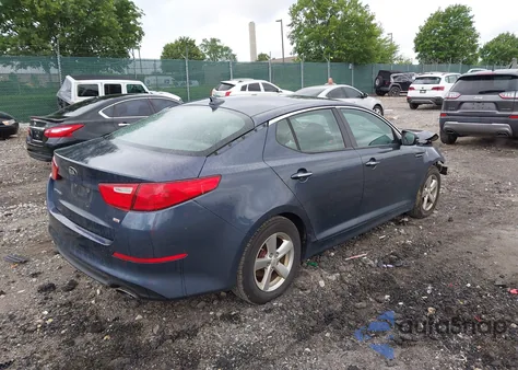 2015 Kia Optima Lx z USA, uszkodzony, nr VIN 5XXGM4A75FG479934
